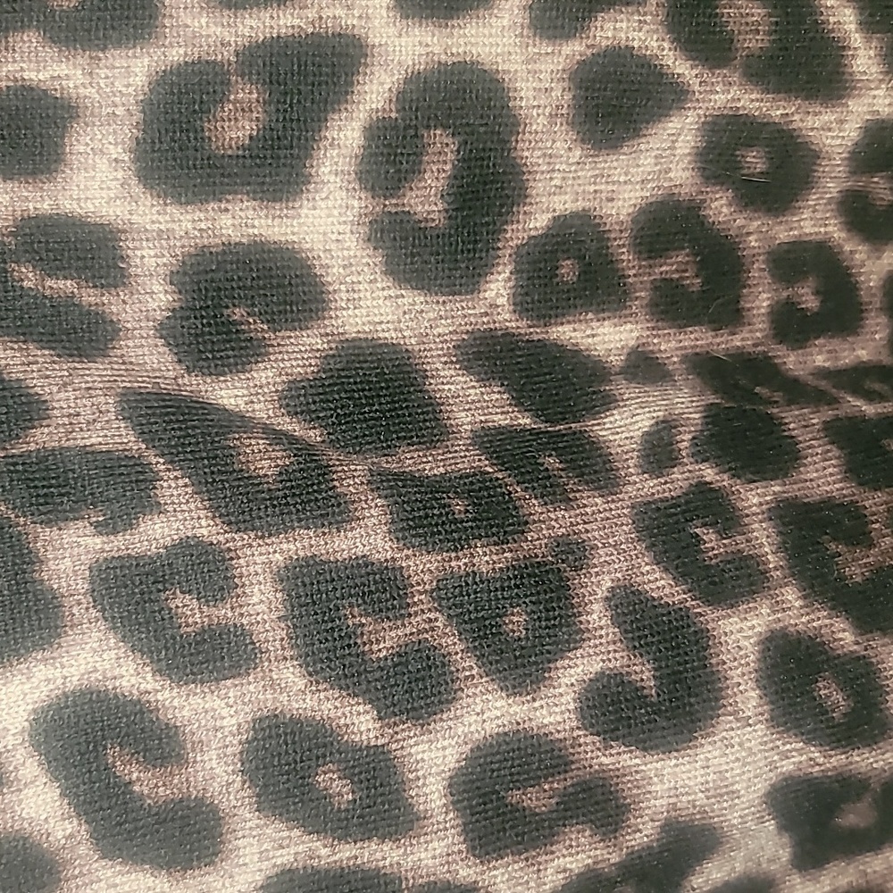 Torrid Leopard Long Sleeve Raglan Sweatshirt Size 1/14 - Picture 4 of 8